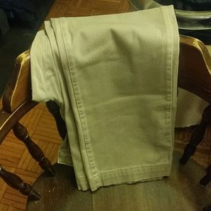 Tan 6petite Lee Comfort Stretch pants